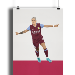 Rachel Daly A4 Poster